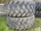 (2) 20.5R25 tires