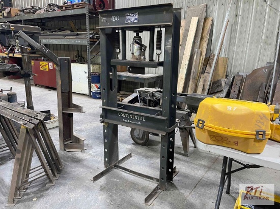CP-100 press, 30 ton capacity
