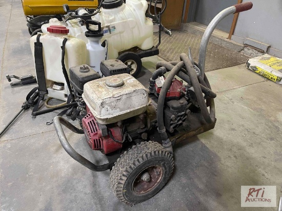 Hypro D30 pump, Honda engine
