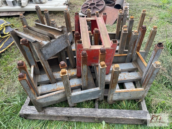 Racking system for steel