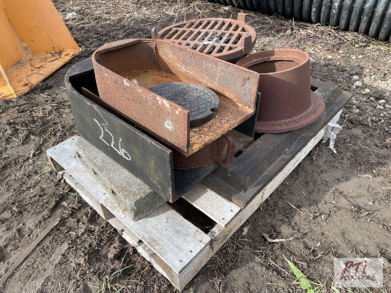 Manhole pieces