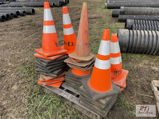 Pallet of cones