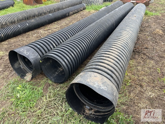 (3) 20ft Culvert pipes