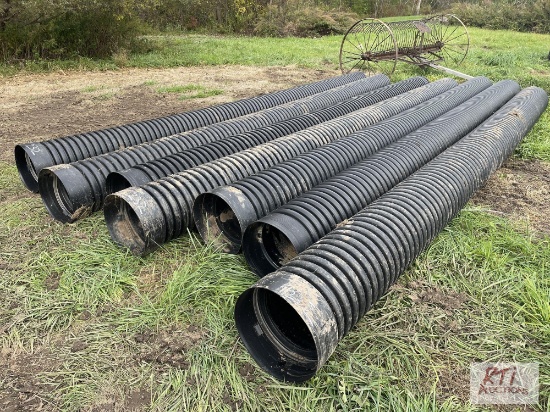 (7) 20ft Culvert pipes