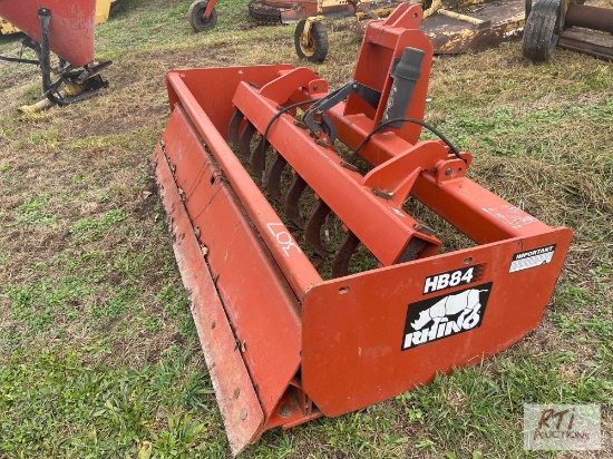 Rhino HB84 back blade with scarifier