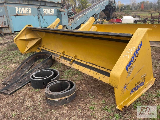 14' snow pusher