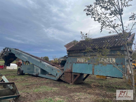 Power Screen Commander, 8747 hours, Duetz diesel, Runs and operates, S/N:57-00-073