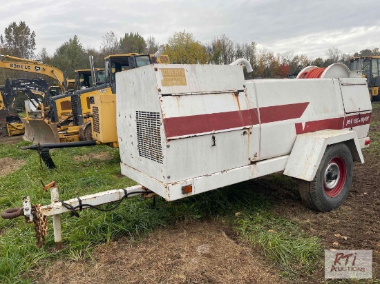 Jet sprayer, showing 419 hours