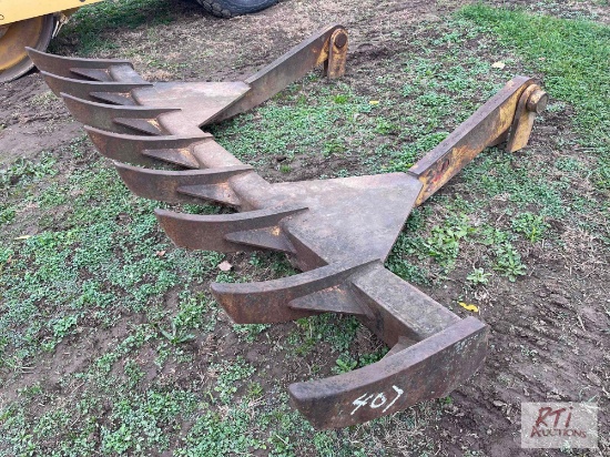 10' Brush rake