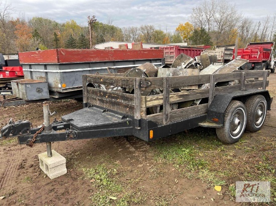 12' T/A trailer, BOS