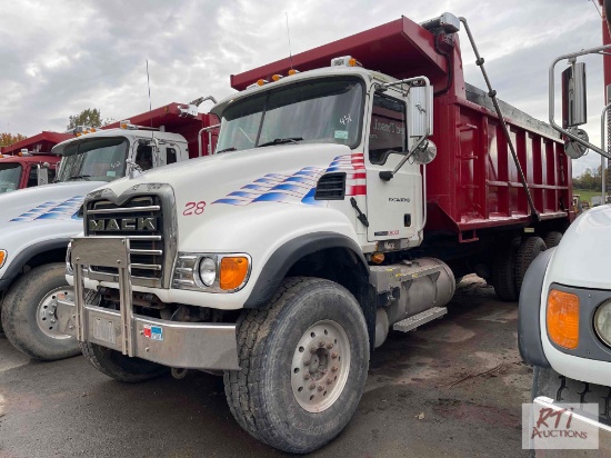 2007 MACK CV713 Granite T/A dump, 209K miles, Eaton Fuller 8 speed transmission, MACK diesel,