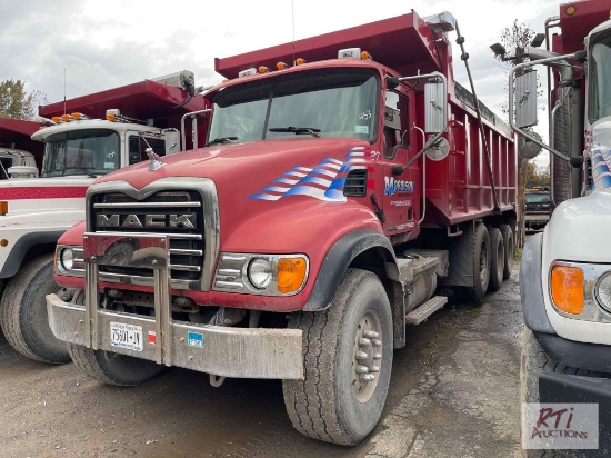 2006 MACK CV713 Granite T/A dump, 127K miles, Maxitorque ES transmission, MACK engine, Lift axle,