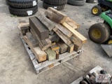 Pallet of lumber, pumps, and misc. (2) pallets