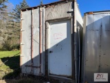 Contents of the container, Large quantity of pipe fittings and supplies