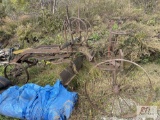Antique road grader