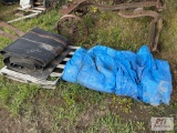 Conveyor belt and tarp