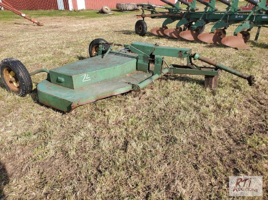 John Deere 527 pffset rotary mower