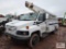 2005 GMC C4500 single axle bucket truck, gas, automatic transmission, utility body, Versalift boom