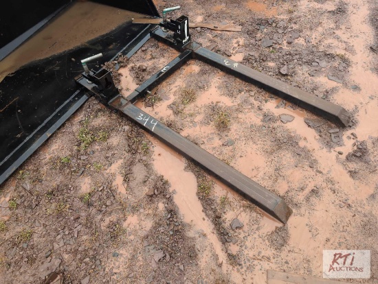 40in clamp on forks