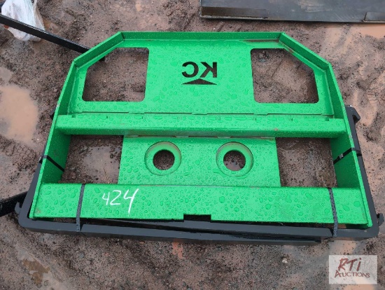 42in light duty pallet forks for mini skid loader
