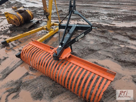 York 3pt 5ft stone rake