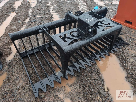 76in single cylinder grapple bucket