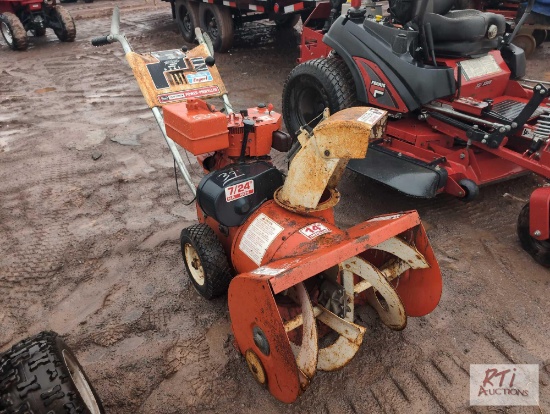 Craftsman 24in walk behind snowblower