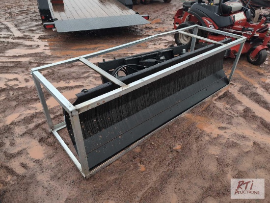 86in hydraulic plow blade, new in crate