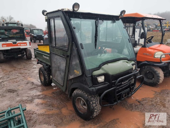 Kawasaki Mule 3010 ATV, diesel, 4WD, cab, automatic, 569 hrs