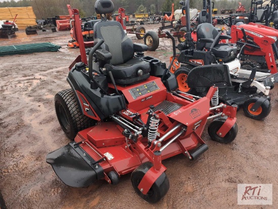Ferris ISX3300 commercial zero turn mower, independent suspension, 72in deck, VanGuard 40hp engine,