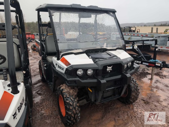Bobcat 3400 UTV, canopy, 4WD, hydraulic dump, 1593 hrs