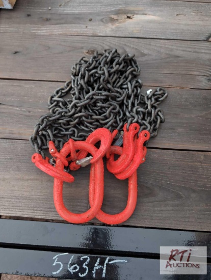 2X Grade 80 chain slings