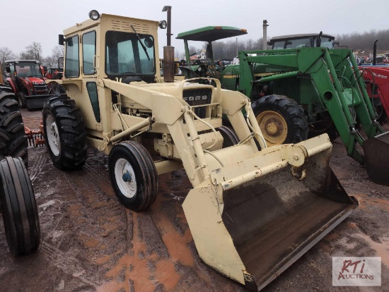 Ford industrial tractor with loader