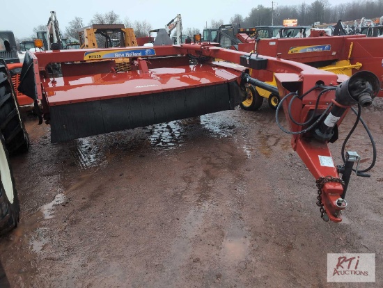 New Holland H7230 discbine, rubber rolls