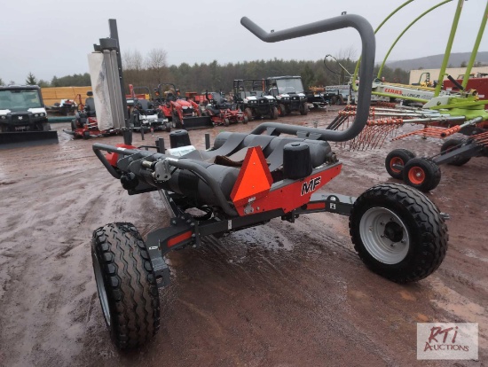New Massey Ferguson TW130 round bale plastic wrapper