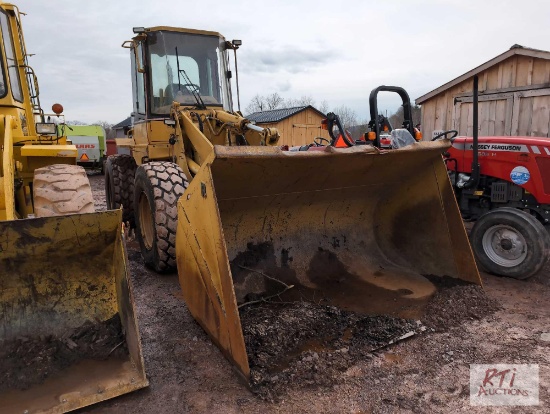 Cat 924F wheel loader, high capacity bucket, Rockland hydraulic coupler, 21,456 hrs