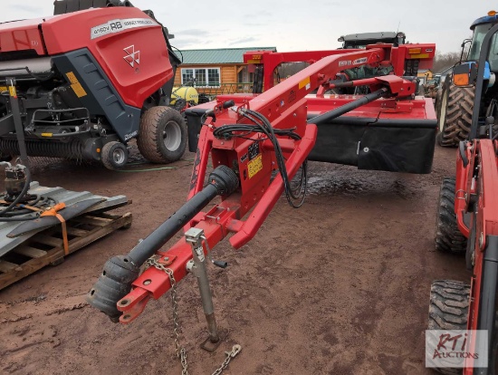 Massey Ferguson 1363 razor bar discbine with rear flails