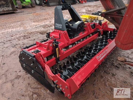 Mahindra Totaltill 250 3pt 8ft rototiller, like new