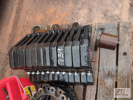 12X Massey Ferguson suitcase weights