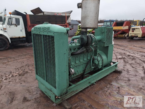 Detroit diesel generator, 150KW