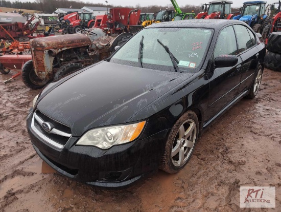 2008 Subaru Legacy sedan, AWD, PW, PL, A/C, 98,423 miles, VIN: 4S3BL616187204136