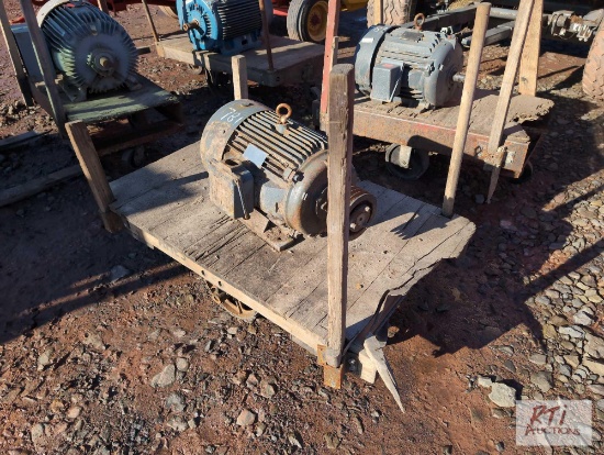Large electric motor, 230/460