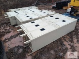 (4) Sections of lockers