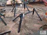 2X A-frame rotating shooting target