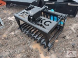 4ft single cylinder grapple bucket