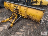 Pickup mount snowplow