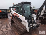 2021 Bobcat T64 R series track skid loader, 2 speed, power wedges, ride control, cab, heat, A/C,