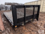 15ft steel flatbed body
