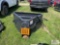 New Wolverine skid steer mount material bucket with hydraulic chute