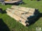 32X 7ft treated fence posts